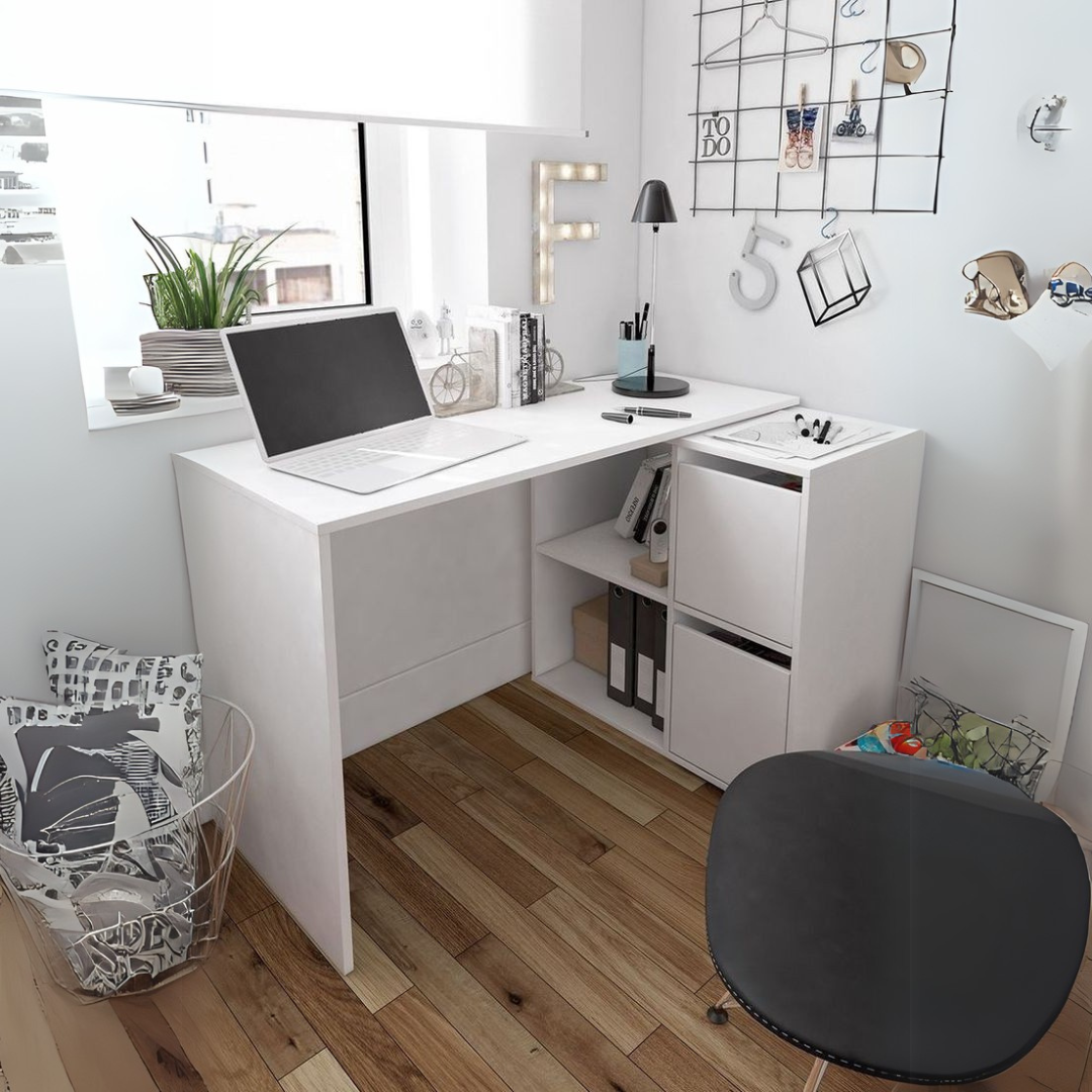 Desk White - 100 x 50 x 80 cm | DE10