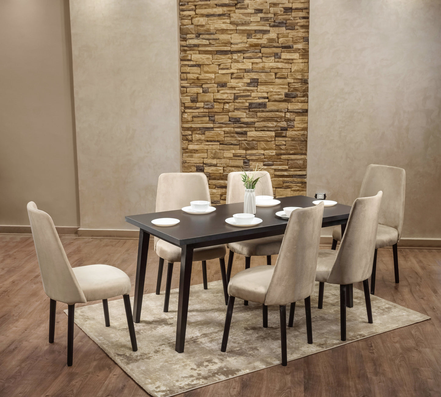 Dining Table - 160 x 80x 76 cm | HA-DT-100