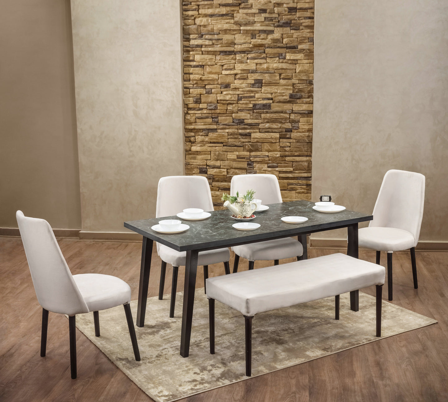 Dining Table - 160 x 80 x 76 cm | HA-DT-120