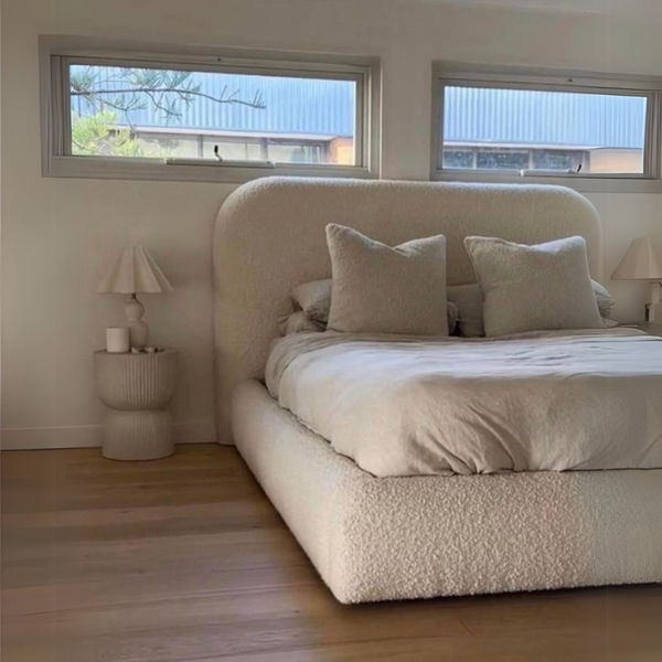 Bed White - 160 x 200 x 100 cm | BD12
