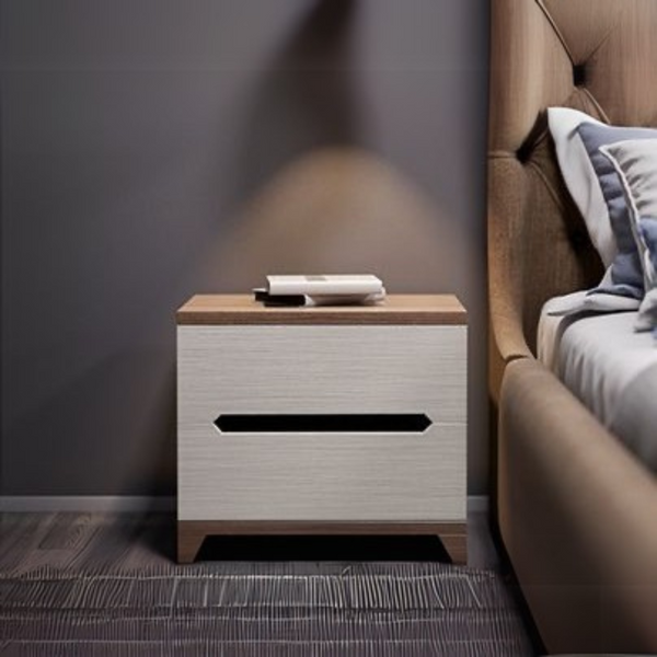 Commode Wooden & White - 40 x 40 x 40 cm | CO2