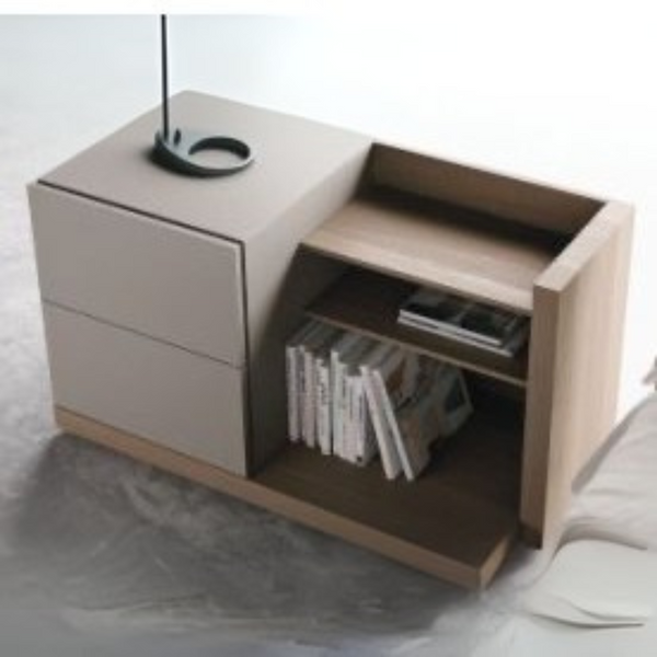 Commode Wooden & White - 70 x 40 x 40 cm | CO9