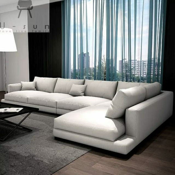 L-Shape Sofa - Beechwood - | V55-SA12