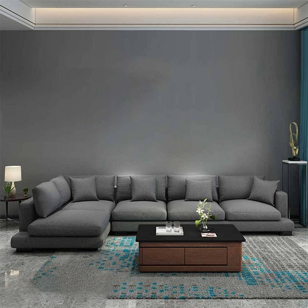 L-Shape Sofa - Beechwood - | V55-SA7