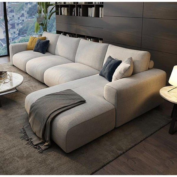 L-Shape Sofa - Beechwood - | V55-SA8