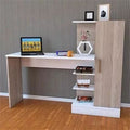 Desk Wooden & White - 140 x 50 x 140 cm | DE3