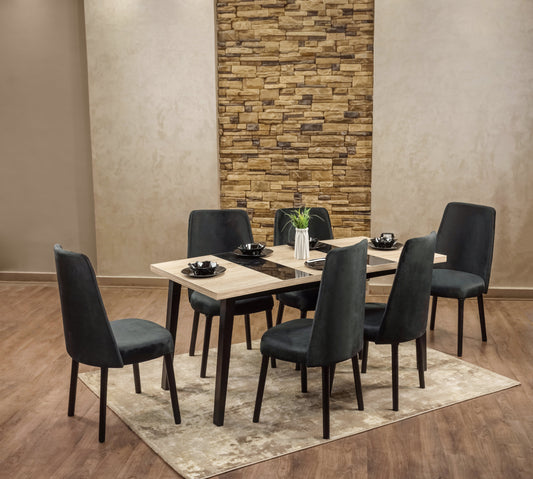 Dining Table - 160 x 80 x 76 cm | HA-DT-104