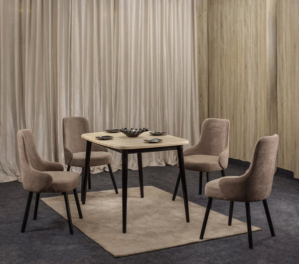طاولة طعام - 90 × 90 × 76 سم | HA-DT-148 