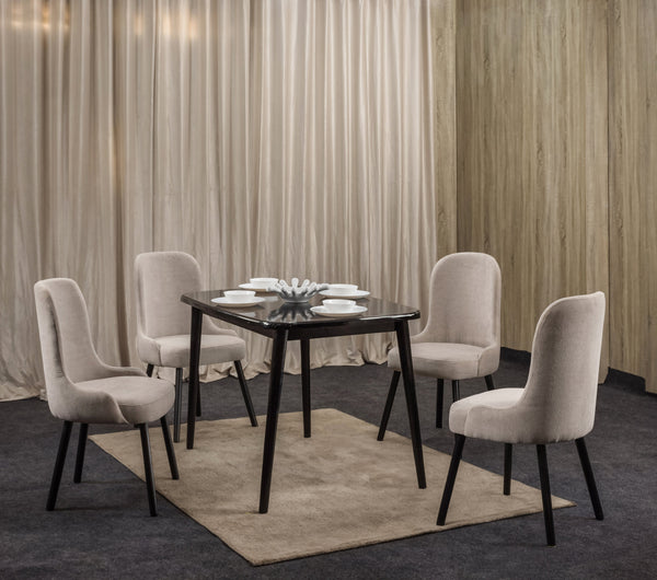 طاولة طعام - 90 × 90 × 76 سم | HA-DT-152 