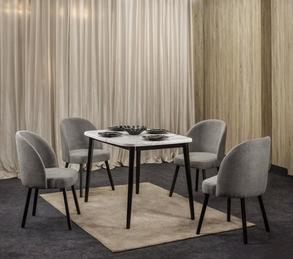 طاولة طعام - 90 × 90 × 76 سم | HA-DT-156 