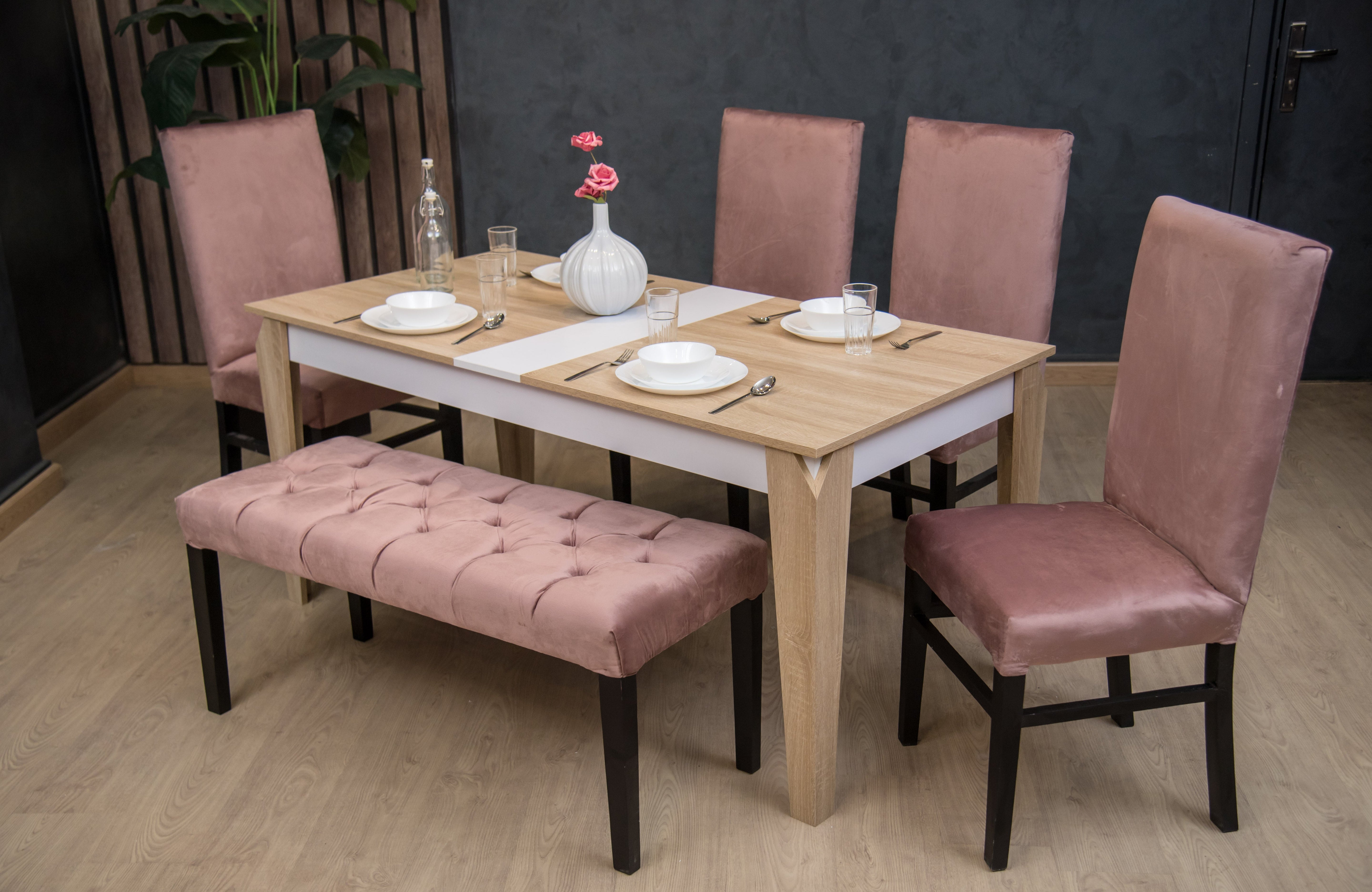 Dining Table - 160 x 80 x 76 cm | HA-DT-242