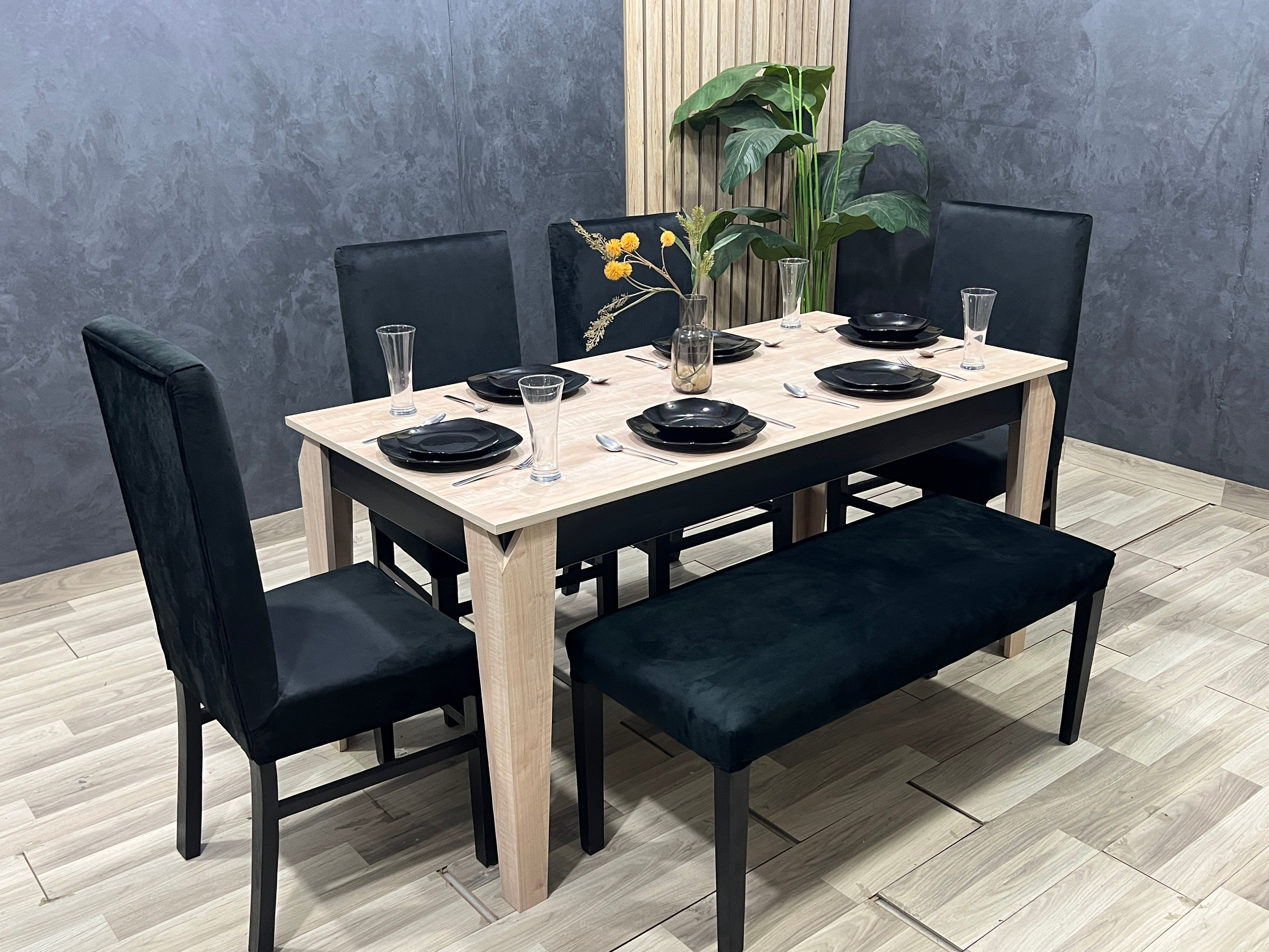 Dining Table - 160 x 80 x 76 cm | HA-DT-35