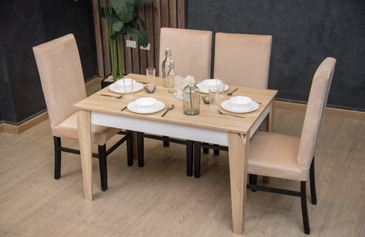 Dining Table - 120 x 80 x 76 cm | HA-DT-89