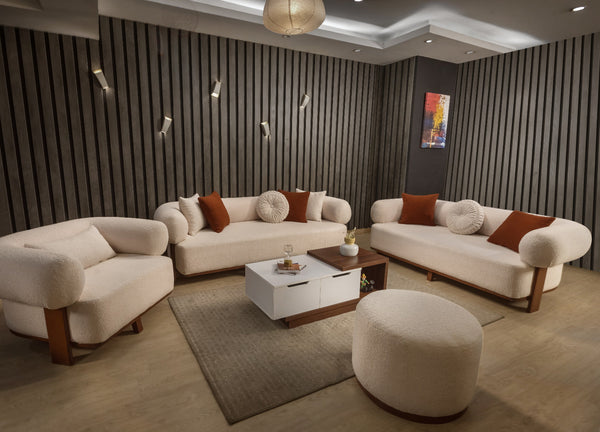 Neo-Panda Livingroom Set | V38-LRS6