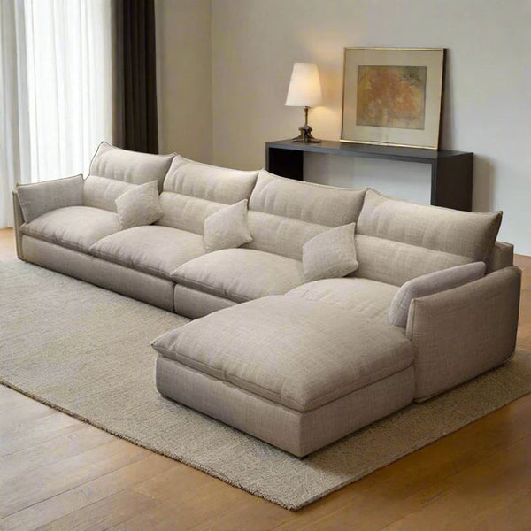 L-Shape Sofa - Beechwood - | V55-SHA20