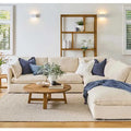 L-Shape Sofa - Beechwood - | V55-SHA270