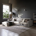 L-Shape Sofa - Beechwood - | V55-SHA60