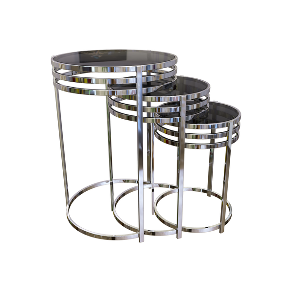 Side Tables - 55/60/65 x 36/41/46 D cm | V53-ST-set019