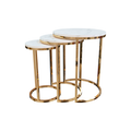 Side Table - 55/60/65 x 50/40/30 D cm | V53-STG-set008s