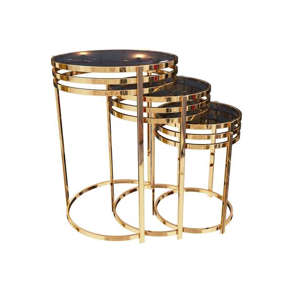 Side Tables - 55/60/65 x 36/41/46 D cm | V53-STG-set019