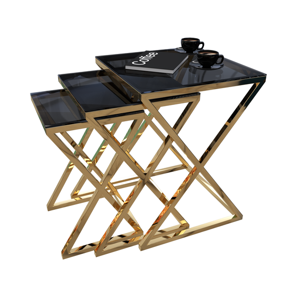 Side Tables - 55/60/65 x 36/41/46 D cm | V53-STG-set077