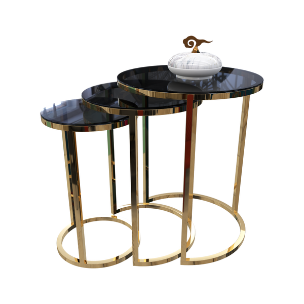 Side Tables - 55/60/65 x 36/41/46 D cm | V53-STG-set08