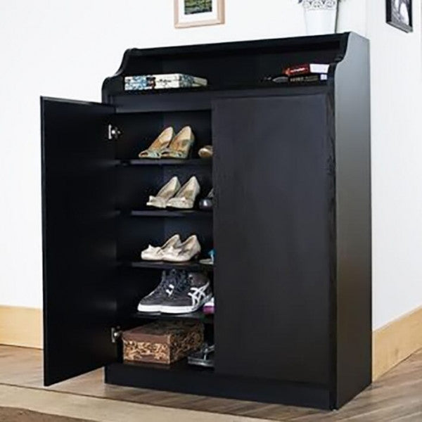 Shoe Closet Black - 80 x 40 x 110 cm | SU28