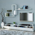 Tv Unit White - 160 x 40 x 40 cm | TV69