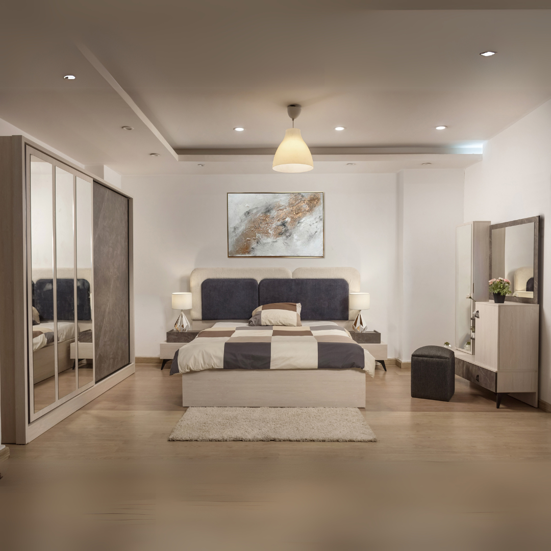 غرفة نوم روز | V37-BRS-13