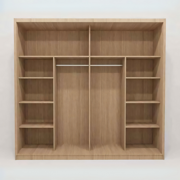Wardrobe Wooden - 180 x 50 x 200 cm | WD17