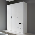 Wardrobe White - 120 x 50 x 200 cm | WD26