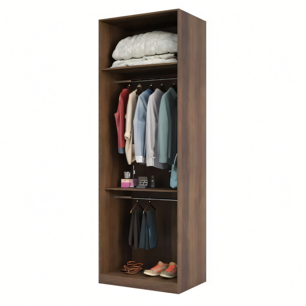 Wardrobe Brown - 100 x 50 x 200 cm | WD49