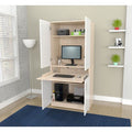 Desk Wooden & White - 80 x 50 x 75 cm | DE35