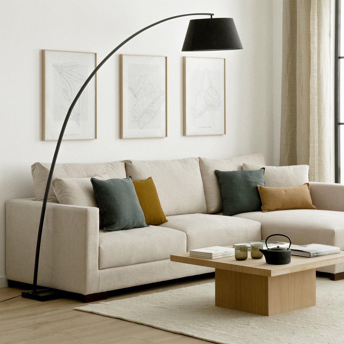L-Shape Sofa - 240 x 85 x 170 cm | V52-so24-240