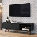 Tv Unit Black - 160 x 40 x 40 cm | TV43
