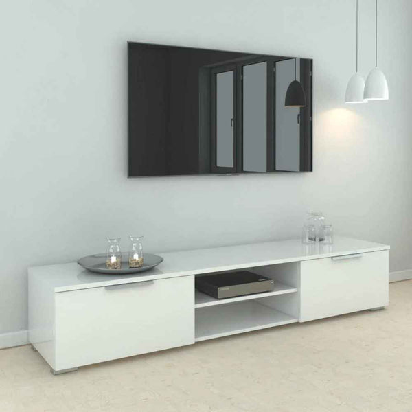 Tv Unit White - 160 x 40 x 40 cm | TV66